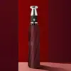 Paraguas de negocio doble automático ampliado para dos personas, paraguas de sol personalizado, protector solar, protección UV, sombrilla de sol, paraguas plegable de tres pliegues