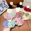 Diademas de Colores Amplias Caladas para Niñas, Adecuadas para la Escuela, Bandas para Coletas Altas, Accesorios para el Cabello de Alta Elasticidad