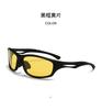 Nuevas gafas de sol futuristas plateadas Y2K de moda para hombres y mujeres, con conector Cyber Celebrity Millennium Spice.