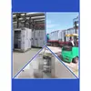 Ducha de aire de paso para 3 personas de acero inoxidable 201, vestidor, sala de trabajo libre de polvo, puerta de ducha de aire con purificación por inducción automática