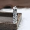 Golden Deer King Silver Retro Craft Gawu Box Pingente Atacado Openable Pack Prata Sânscrito Colar Pingente