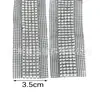 Malla de Pedrería de Red para Venta Caliente Transfronteriza 3 mm 5 Malla de Pedrería para Drenaje Pedrería de Garra Accesorios de Ropa DIY Accesorios para Vestido de Novia Zapatos Pedrería de Hilo Materiales para Zapatos