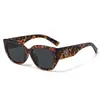 Óculos de Sol Cat-Eye com Armação Grande para Mulheres, Novo Estilo 2026, Proteção UV, Óculos de Sol Fashion, Versátil para Viagem
