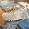 Zapatos de Entrenamiento Alemanes Auténticos de Cuero con Relieve Estilo Europeo para Mujer, Zapatos Retro de Suela Gruesa, Zapatos Deportivos Casuales de Moda Versátiles, Zapatos transpirables tipo "Dad Shoes" para Mujer