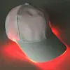Gorra luminosa LED gorra de running luminosa de algodón puro con visera protección solar para exteriores gorra de béisbol para alpinismo a prueba de sol LOGO