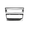 Adecuado para 2005-2012 BMW serie 3 antiguo E90 control central palanca panel de instrumentos fibra de carbono modificación interior de coche