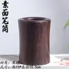Madeira de Ébano Grande Exibição de Grandes Planos, Sucesso Imediato, Longevidade, Pêssego e Alegria, Porta-Canetas Temático, Ornamentos de Presente para Escritório e Casa