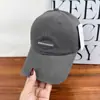 Gorra de Béisbol Informal de Moda con Letra Inglesa para Mujer Nueva Versátil Estilo Americano Adelgazante para Rostro Gorra de Béisbol para Hombre Retro