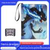 Os fabricantes fornecem Cartoon Cartoon quatro grade PU zipper card book grande capacidade cartão de armazenamento cartão livro