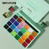 Estuche de pigmentos gouache Mia 30ml 24 colores caja pequeña estudiantes estudiantes de arte principiantes niños color M departamento juego completo