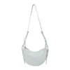 Bolso de Luna de Moda Bolso Silla Diseño Elegante de Nicho Bolso Cruzado Retro para Mujer Hombro Único Debajo del Brazo Bolso Pequeño de Moda para Dama