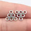 14x12mm 0.55g Multicolor Venta Caliente Transfronteriza Accesorios DIY Conector Triangular Multiorificio