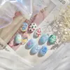 Adesivos Tomoni Finos Resistentes para Nail Art Explosões Ins Fofos Adesivos para Unhas Infantis Adesivos para Unhas de Moda de Verão Mistura
