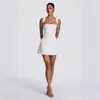 Vestido Lingerie Sexy Charmoso Minimalista Versátil Transparente Emagrecedor Valoriza a Silhueta Estilo Europeu e Americano para Festa