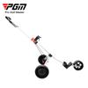 Los fabricantes de PGM suministran directamente triciclo de golf, coche chárter de cuatro ruedas plegable, suministros para campo de golf