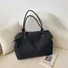 2026 Nueva Bolsa de Viaje de Gran Capacidad para Mujer, Ligera, Sencilla, Moderna, Versátil, Ropa de Trabajo, Bolso de Hombro, Bolsa para Fitness y Yoga