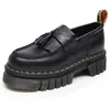 Botines Chelsea Transfronterizos 2976 para Mujer, Botas de Motocicleta de Suela Gruesa, Botines de Piel Genuina, Zapatos sin Cordones de Plataforma
