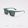 Gafas de sol polarizadas transfronterizas europeas y americanas D5011, Gafas de sol populares de estilo callejero de moda para mujer, Gafas de barra personalizadas coloridas para hombre
