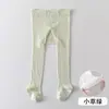 Leggings de Verano Finos para Niñas con Diseño Hueco, Mallas Transpirables de Malla para Niños, Color Sólido Versátil Anti-Mosquitos y Antideslizantes