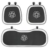 Cojín de asiento de coche de verano, funda de asiento de coche de camelia de lujo ligero con un tacto de alta gama, cojín de asiento de coche creativo, adecuado para todas las estaciones