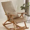 Cojín Reclinable Verano Hielo Vid Grosor Esponja Cojín Mecedora Plegable Silla Bambú Perezosa Verano Hielo Seda Refrigerante Esterilla Cojín Asiento
