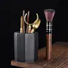 Clip de Madera Maciza Accesorios para Tazas Juego de Té Taza de Té de Caballero Pinza para Ceremonia del Té Juego de Té Seis Pinzas Kung Fu Lavado Madera de Bambú Metabo
