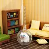Baimao Original 4cm Mini Cápsula Chaveiro Brinquedo Infantil Pingente Alívio de Estresse Decoração de Carro Casa Escritório Mesa