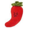 Juguetes de Hierba Gatera para Mascotas al por Mayor Peluche Sonido Masticable Chile Rojo Juguete para Gato y Perro Fabricante # #