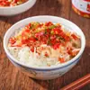 Molho Picante de Alho e Pimenta da Fazenda de Hunan, Bibimbap Picante Caseiro, Molho Picante Picado para Arroz