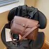 Bolso de Mano Retro Simple de Comercio Exterior 2026 Nueva Moda Casual Textura Bolso de Hombro Único Versátil Bolso Cruzado para Mujer Moderno