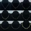 Collar Réplica de Diseñador Estilo Europeo y Americano Transfronterizo con Etiqueta, Fotos Reales, Múltiples Accesorios, Collar de Moda de Lujo de Alta Gama para Mujer al por Mayor