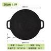 Sartén antiadherente portátil para exteriores, estilo coreano, trípode para barbacoa, casete para acampar, sartén redonda para teppanyaki, venta al por mayor