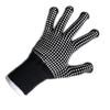 Guantes de peluquería resistentes a altas temperaturas transfronterizos, guantes de silicona con cuentas de PVC, guantes aislantes del calor anti-calor para planchas de pelo y rizadores