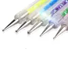 Exclusivo transfronteiriço para 5 Canetas Broca Dupla para Nail Art Caneta Esferográfica caneta de traço pintado caneta de fototerapia ferramentas de nail art