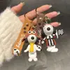 Chaveiro Snoopy Boneco Desenho Animado Pingente de Bolsa Carro Chaveiro Fofo Pingente Pequeno Criativo para Casal Atacado