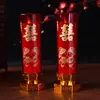 Lámpara de vela electrónica con simulación LED romántica para decoración de bodas, lámpara de Buda para bodas, vela de llama, fábrica al por mayor