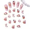Lindos Accesorios de Arte para Uñas Estilo Japonés Dibujos Animados Resina Estéreo Gato Kt Accesorios para Uñas Portátiles Material DIY Hello Kitty