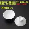 1 pieza se vende individualmente gaiwan de porcelana blanca alta pintado a mano para preparar té tapa roja tetera de porcelana azul y blanca juego de té gongfu de porcelana blanca accesorios