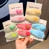 Pinzas de Pelo de Felpa Coloridas con Diseño de Corazón a Cuadros, Tendencia Otoño e Invierno 2026 Nuevos Accesorios para el Cabello para Mujeres, Lindo Pinzas BB Estilo Coreano