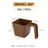 Pala de Hielo Comercial para PC, Pala de Hielo de Plástico de Grado Alimenticio para Cafeterías y Tiendas de Té con Leche, Pala Medidora de Cubitos de Hielo, Cuidadosamente Seleccionada