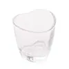 Copo de Shot de Vidro Coração 50ml - Lyor