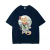 Camiseta de Manga Corta de Color Sólido Estampado Cómoda y Transpirable Mismo Estilo para Hombres y Mujeres Tendencia de Verano Algodón Puro Cuello Redondo Pulóver Directo de Fábrica