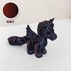 Adornos de Escritorio 3D Transfronterizos Impresos con Modelos de Ponis Multicolor con Articulaciones Móviles, Juguetes Transformables Hechos a Mano de Venta Caliente al por Mayor