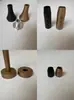 Tubo redondo de aleación de aluminio varilla de soporte metálico de arriba a abajo accesorios de soporte colgante para estante personalizado