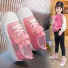 Zapatos de Lona Estilo Coreano para Niños, Transpirables de Verano Nuevos Modelos, Zapatos de Tela de Moda para Niñas, Tenis para Niños con Suelas Suaves, Zapatos de Moda para Niños