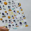 Pegatinas para Uñas con Gato Lindo en Relieve de Hierro Mn-376 Estilo Lindo Dibujos Animados Animales Suaves Lindos Serie de Colaboración Mn