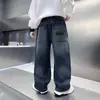 Ropa para Niños Jeans para Niños Primavera y Otoño 2026 Nuevo Estilo Pantalones Rectos para Niños de Escuela Secundaria Ropa de Otoño de Moda