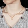 Collar de Plata de Ley S925 con Cuentas de Cubo de Azúcar Marca Yuanfu Perla Blanca Estilo Antiguo Tendencia Nacional Lujo Accesible Diseño de Nicho Cadena para la Clavícula