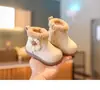 Botas de moto de moda con estampado de cebra para niñas, estilo Martin, otoño 2026, nuevas, casuales, versátiles, suela suave, botas de cuero de princesa
