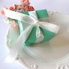 Caixa de Doces para Presente de Casamento Estilo Europeu Tampa Céu e Terra Caixa de Doces de Casamento Caixa de Doces Tiffany Fita